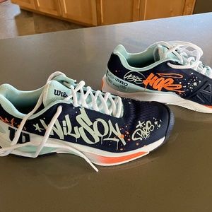 WILSON RUSH PRO 4.0 PARIS EDITION WOMEN's TENNIS SHOE 8.5